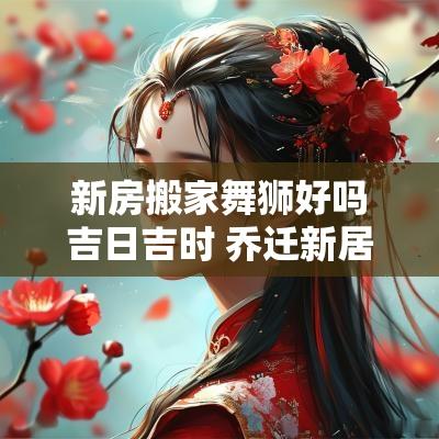 新房搬家舞狮好吗吉日吉时 乔迁新居首先拿蜡烛入门好吗