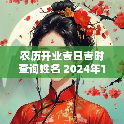 农历开业吉日吉时查询姓名 2025年12月开业吉日