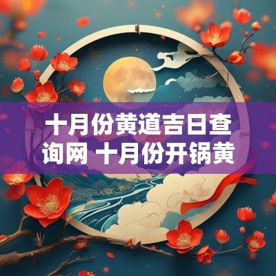 十月份黄道吉日查询网 十月份开锅黄道吉日