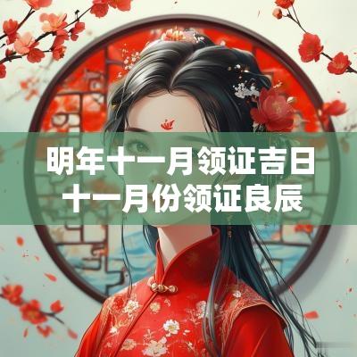 明年十一月领证吉日 十一月份领证良辰吉日