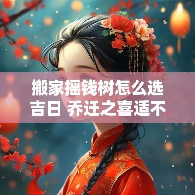 搬家摇钱树怎么选吉日 乔迁之喜适不适合送摇钱树