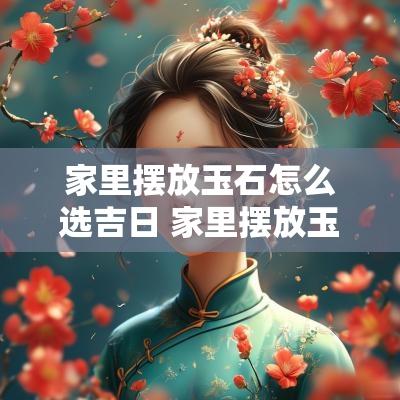 家里摆放玉石怎么选吉日 家里摆放玉石有什么讲究