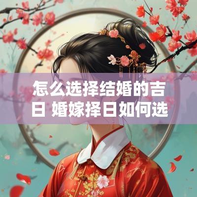 怎么选择结婚的吉日 婚嫁择日如何选择正确的结婚吉日