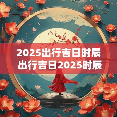 2025出行吉日时辰 出行吉日2025时辰