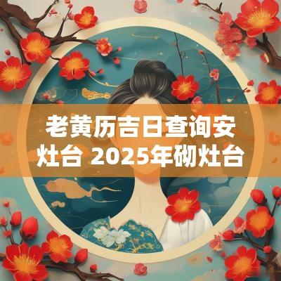老黄历吉日查询安灶台 2025年砌灶台吉日