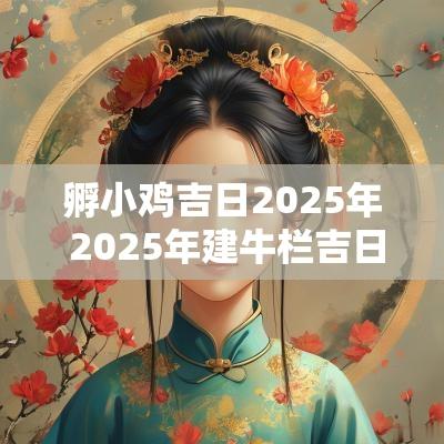 孵小鸡吉日2025年 2025年建牛栏吉日