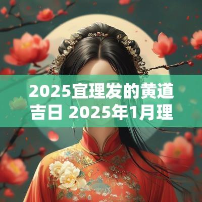 2025宜理发的黄道吉日 2025年1月理发黄道吉日