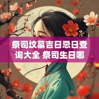 祭司坟墓吉日忌日查询大全 祭司生日哪一天
