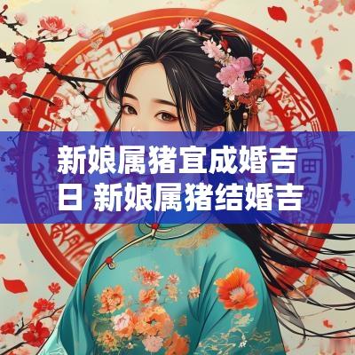 新娘属猪宜成婚吉日 新娘属猪结婚吉日是几月