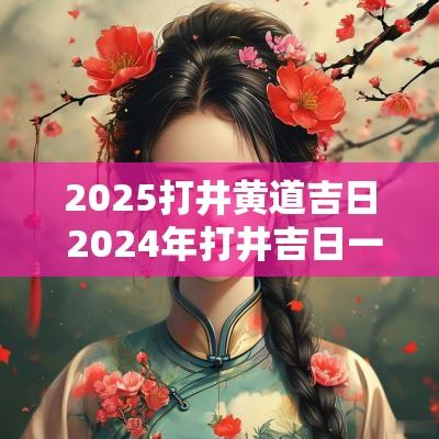 2025打井黄道吉日 2025年打井吉日一览表