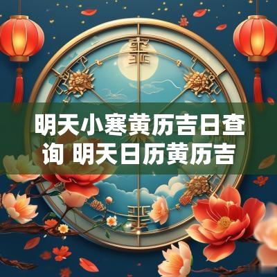 明天小寒黄历吉日查询 明天日历黄历吉日查询