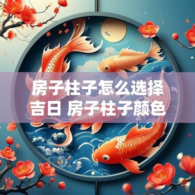 房子柱子怎么选择吉日 房子柱子颜色风水