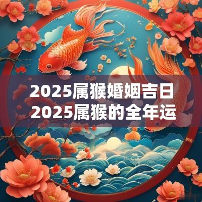 2025属猴婚姻吉日 2025属猴的全年运势