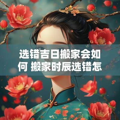 选错吉日搬家会如何 搬家时辰选错怎么补救