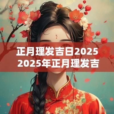 正月理发吉日2025 2025年正月理发吉日查询