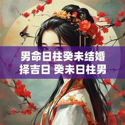 男命日柱癸未结婚择吉日 癸未日柱男命姻缘如何化解
