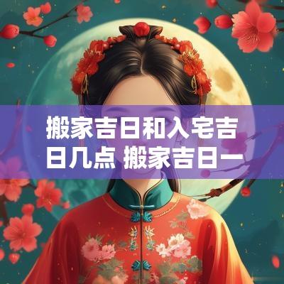 搬家吉日和入宅吉日几点 搬家吉日一般都是几点安床