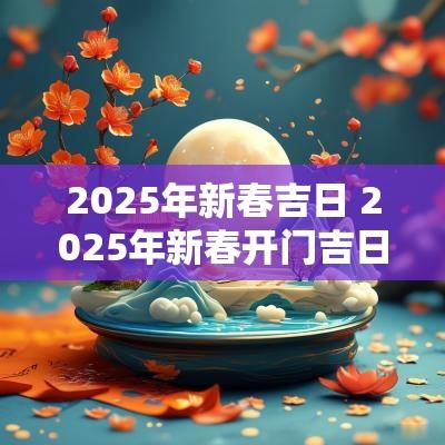 2025年新春吉日 2025年新春开门吉日
