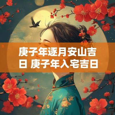 庚子年逐月安山吉日 庚子年入宅吉日吉时