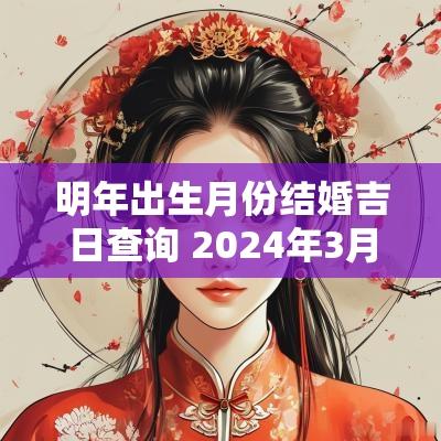 明年出生月份结婚吉日查询 2025年3月生孩子黄道吉日吉时查询