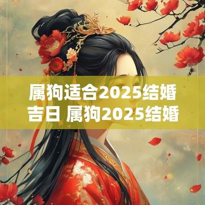 属狗适合2025结婚吉日 属狗2025结婚最佳日期