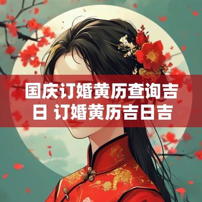 国庆订婚黄历查询吉日 订婚黄历吉日吉时查询