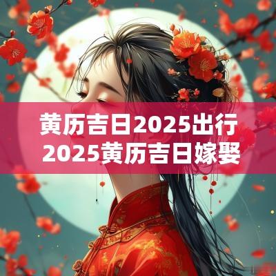 黄历吉日2025出行 2025黄历吉日嫁娶