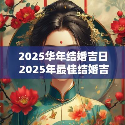 2025华年结婚吉日 2025年最佳结婚吉日过年