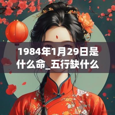 1984年1月29日是什么命_五行缺什么