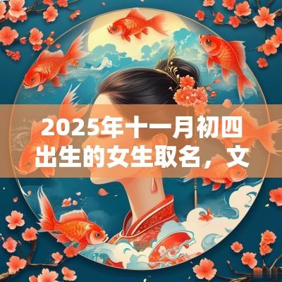 2025年十一月初四出生的女生取名，文雅洋气的名字精选