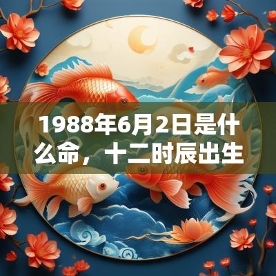 1988年6月2日是什么命,十二时辰出生命运详解 1988年6月2日是什么命,十二时辰出生命运详解