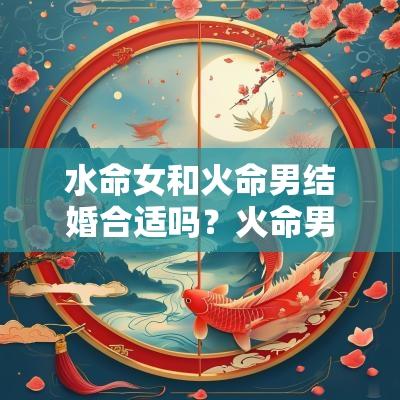 水命女和火命男结婚合适吗？火命男和什么命在一起好？
