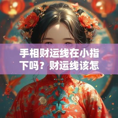 手相财运线在小指下吗?财运线该怎么来看? 手相财运线在小指下吗?财运线该怎么来看?