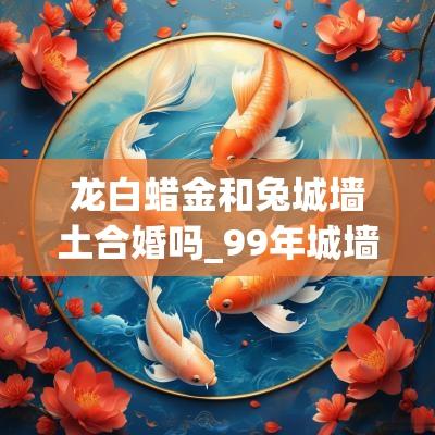龙白蜡金和兔城墙土合婚吗_99年城墙土命女生婚配