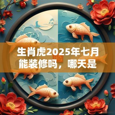 生肖虎2025年七月能装修吗，哪天是装修盖房的吉日？