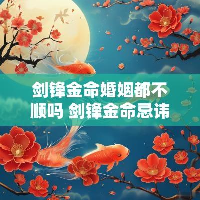 剑锋金命婚姻都不顺吗 剑锋金命忌讳大林木吗