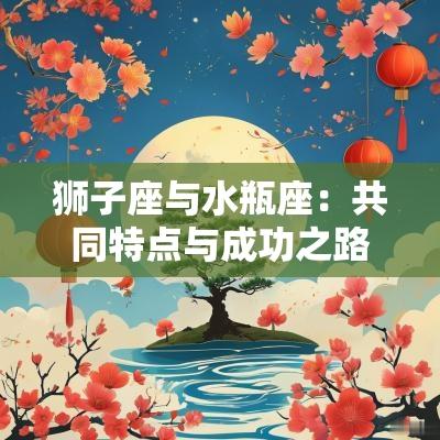 狮子座与水瓶座：共同特点与成功之路