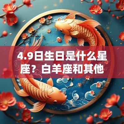 4.9日生日是什么星座？白羊座和其他守护星座