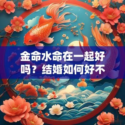 金命水命在一起好吗？结婚如何好不好？