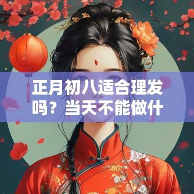 正月初八适合理发吗？当天不能做什么？