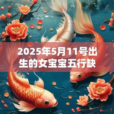 2025年5月11号出生的女宝宝五行缺水要怎么起名字