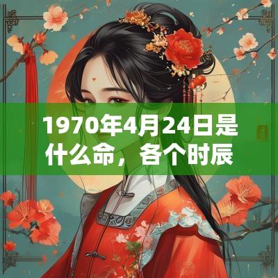 1970年4月24日是什么命,各个时辰出生的人的命运 1970年4月24日是什么命,各个时辰出生的人的命运