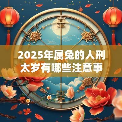 2025年属兔的人刑太岁有哪些注意事项? 2025年属兔的人刑太岁有哪些注意事项?