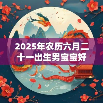 2025年农历六月二十一出生男宝宝好不好？是什么命？