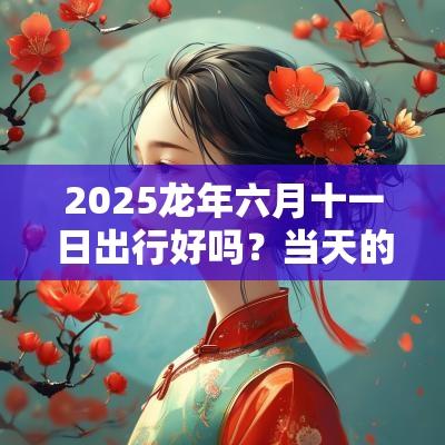 2025蛇年六月十一日出行好吗？当天的黄历如何？