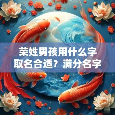 荣姓男孩用什么字取名合适？满分名字精选
