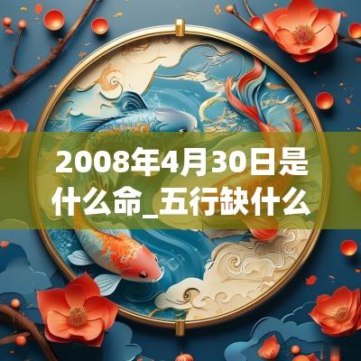 2008年4月30日是什么命_五行缺什么