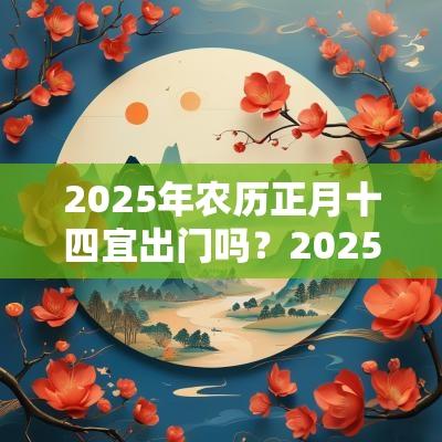 2025年农历正月十四宜出门吗？2025年正月会受疫情影响吗？