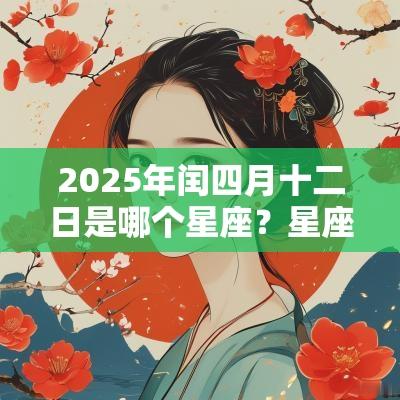 2025年闰四月十二日是哪个星座？星座的由来是什么？