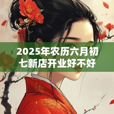 2025年农历六月初七新店开业好不好？